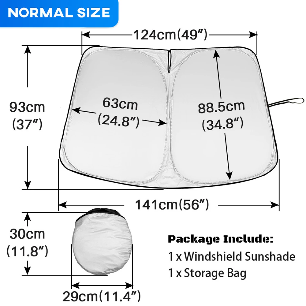 Car Windhield Sun Shade Covers Visors Auto Front Winow Parasol Coche For Tesla Model 3 Model Sunshade Accessories