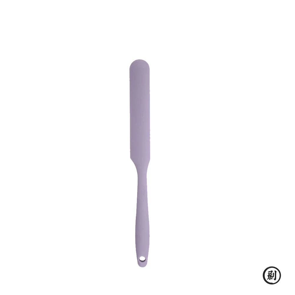 Food Grade Silicone Cream Scraper Household all-in-one Long Cake Spatula Heat-resistant Kitchen Baking Tool - Detail 4