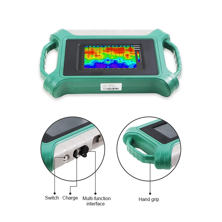 Deep Water Detector 3000m Touch Screen 3D Mapping Image Water Finder Underground