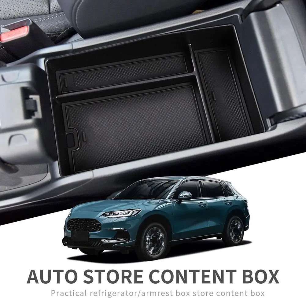 

Подлокотник для центральной консоли автомобиля, контейнер для Honda ZR-V 2023, внутренний центральный органайзер для хранения, лоток, аксессуары A4E2