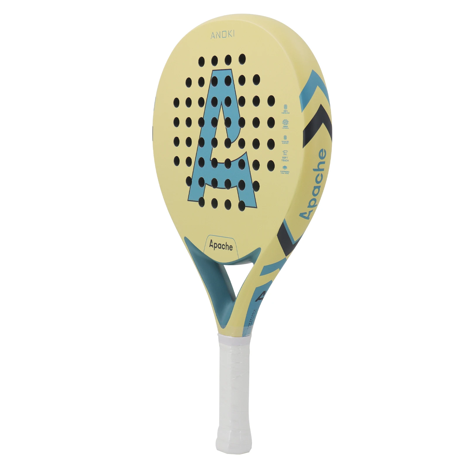 Padel Paddle Carbon Fiber Racket Outdoor Sports Equipment for Beginner EVA