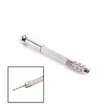 

Home DIY Hand Drill Portable Handheld Micro Drill with 10 Pieces Twist Drill Bits for Resin Wood Keychain Making Promotion