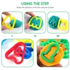 Playdough Tools Play Dough Set For Kids Letters Numbers Symbols Cutter Roller Alphabet Playdough Stamps Clay Accessories DIY Toy 4