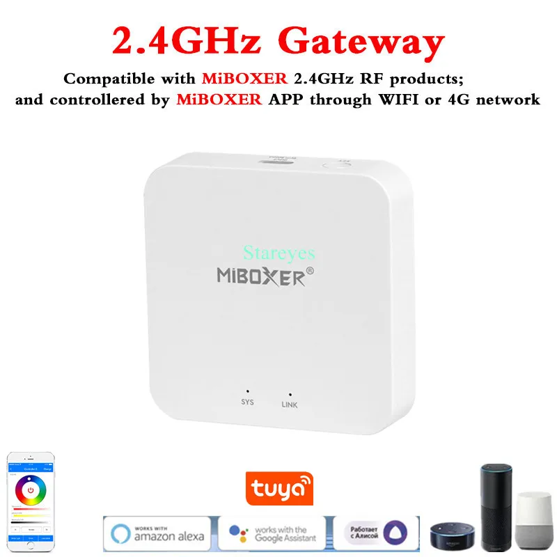 Mi Light RF 2.4G LED 스트립 리모컨 조광기 CCT RGB RGBW RGBCCT MiBOXER Milight FUT036 FUT038 FUT039 FUT096 WL5 WL-Box1