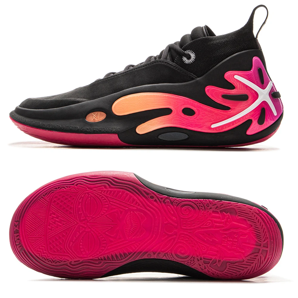 LI-NING Way of Wade 11 Tênis de Basquete Profissional Leve ABAU049