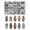 Cute Cartoon Character Stamping Plate Cute Girl dragon phoenix Nail Stamp Plates Small Elf Nail Templates for Nail Art Design 1