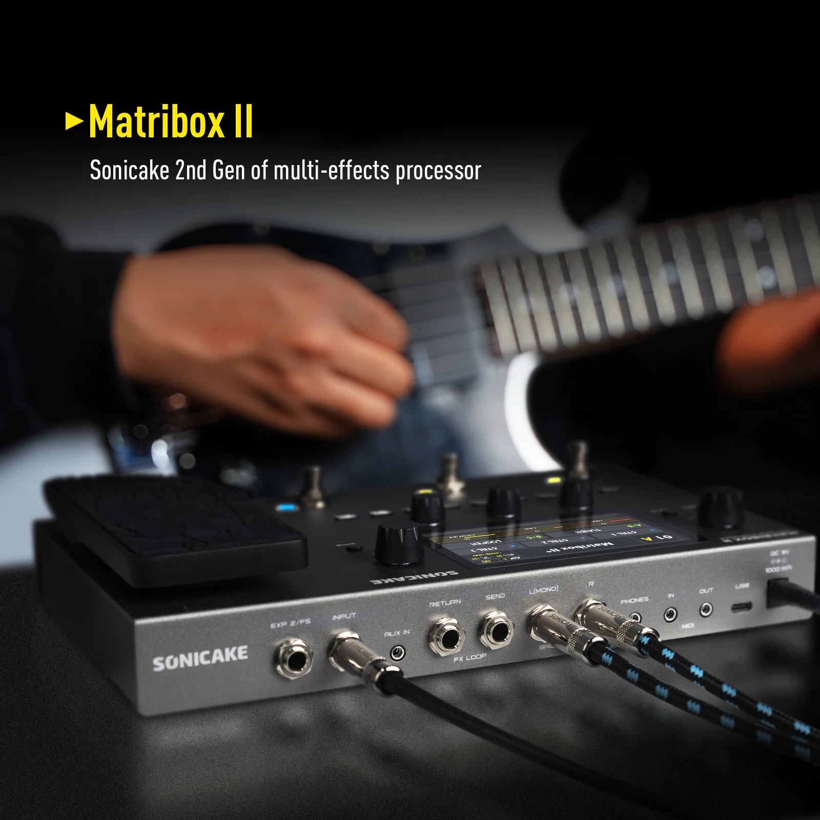 【おまけ付き】SONICAKE Matribox マルチエフェクター【美品】 SONICAKE Matribox II Pro - Multi Effects Guitar Pedal with