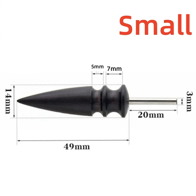Pointed Tip Leather Burnishing Tool Pointed Tip Leather Burnisher Leather  Slicker Tool Drill Craft Sets, Shank for Rotary Tools - AliExpress