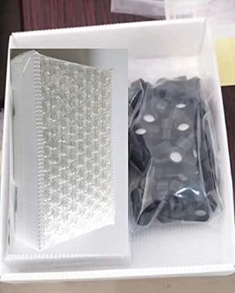 Pack of 100 Glass Vials with Black Phenolic Screw Caps,0.5 Dram/2ml(0.07 fl oz), for Liquids or Dry Goods (Clear)