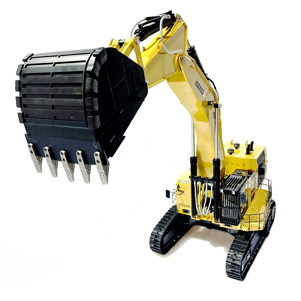 CAT 6015B 1/12 RC Hydraulic Excavator Metal Model Whole