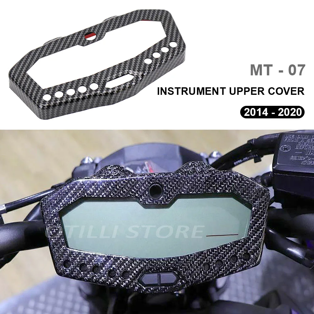 

Motorcycle Instrument Hat Speedometer Cover For Yamaha MT-07 MT07 MT 07 FZ-07 FZ07 2014-2020 FOR Tracer 700 2016 2017 2018 2019