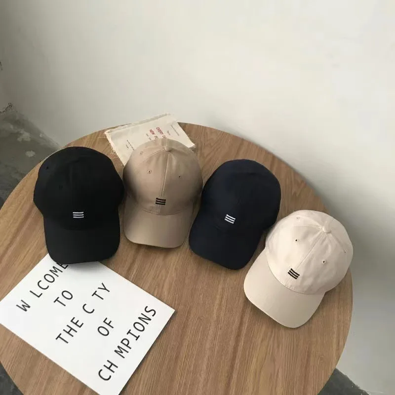 

New fashion cotton comfortable cap children embroidered outdoor baseball cap Spring and autumn sunshade sun hat men