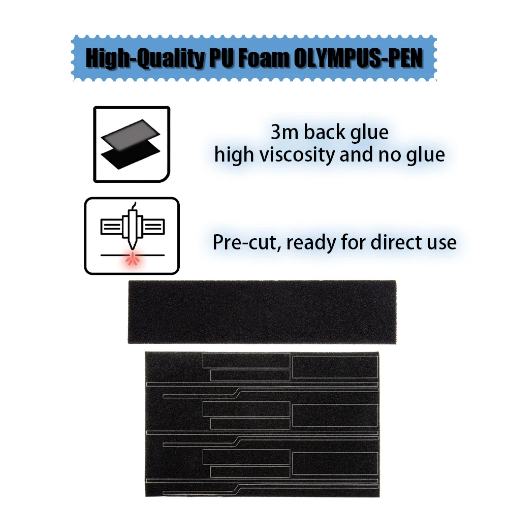 Film Camera Repair Kits Accessories for OLYMPUS PEN EE-3 Self Adhesive Light Proof Camera Seal Foam Sponge