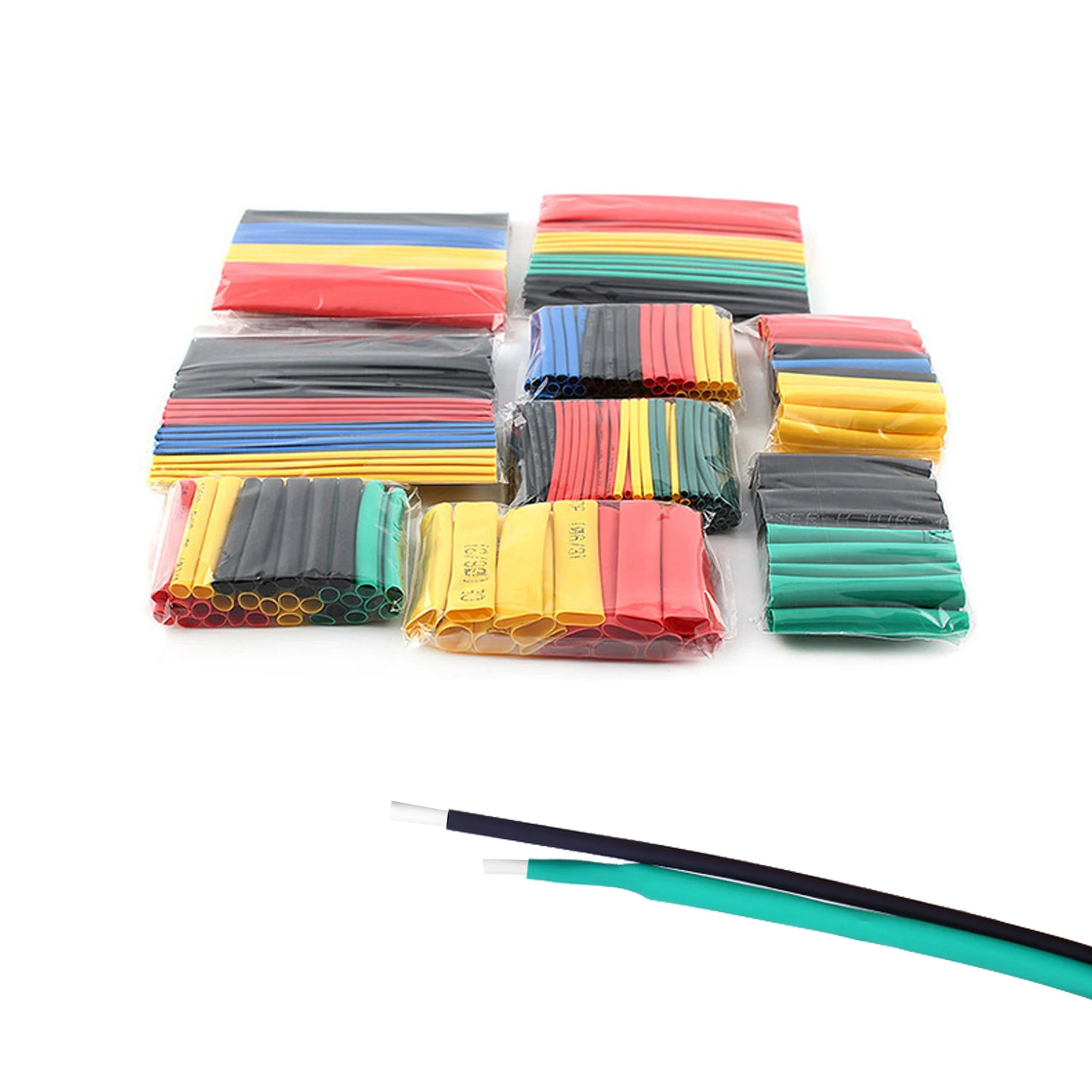Wire Heat Shrink Tubing Kit Wire Heat Shrink Wrap Sleeve Assortment
