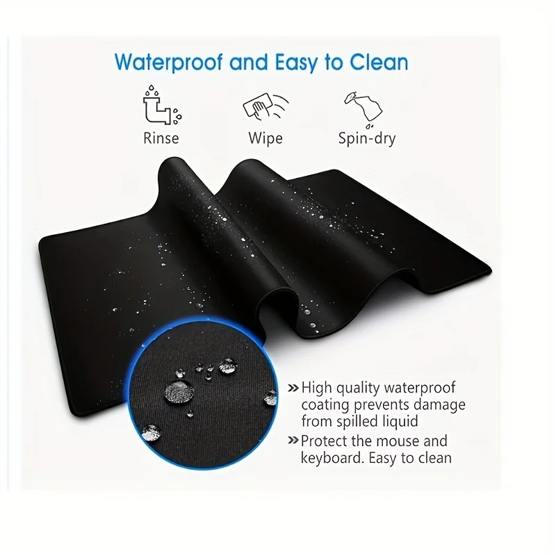 Keyboard Office Table Mat Mouse Pad HD Custom Large Mouse Mat Anime L-Luffys Kawaii Mousepad Computer Gamer Carpet 3