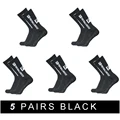 5 Pairs black