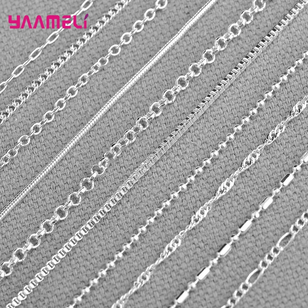 Aka Gioielli® - Collana Snake In Argento Sterling 925 Rodiato - Catena Maglia Serpente 1.3 Mm - Lunga 40 Cm - Foto 6