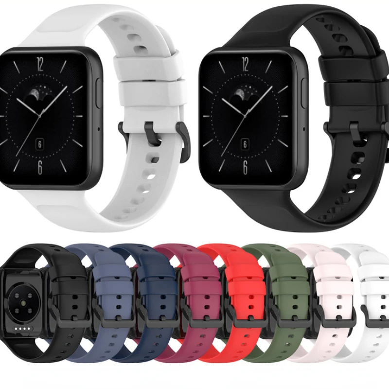 

Silicone Sport Band For Oppo Watch 3 pro SmartWatch Original Strap Replacement WristBand TPU Oppo Watch SE Bracelet Correa