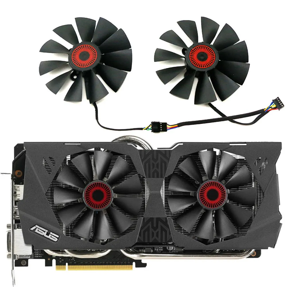 Cooling Fan Gtx 980 Strix Graphic Card Fan Gtx 970 Asus Strix Gtx