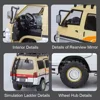 1:24 Mitsubishi‌ Delica Models Toys Cars with Light Sound Camping Off-road Vehicles Pull Back Miniature SUV Kids Birthday Gifts 5