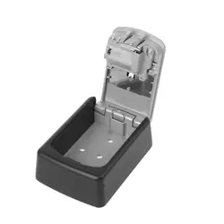 Wall Mount Spare Key Safe Storage Box for Home Family Realtor Waterproof Push Button 4 Digit Password Password Security