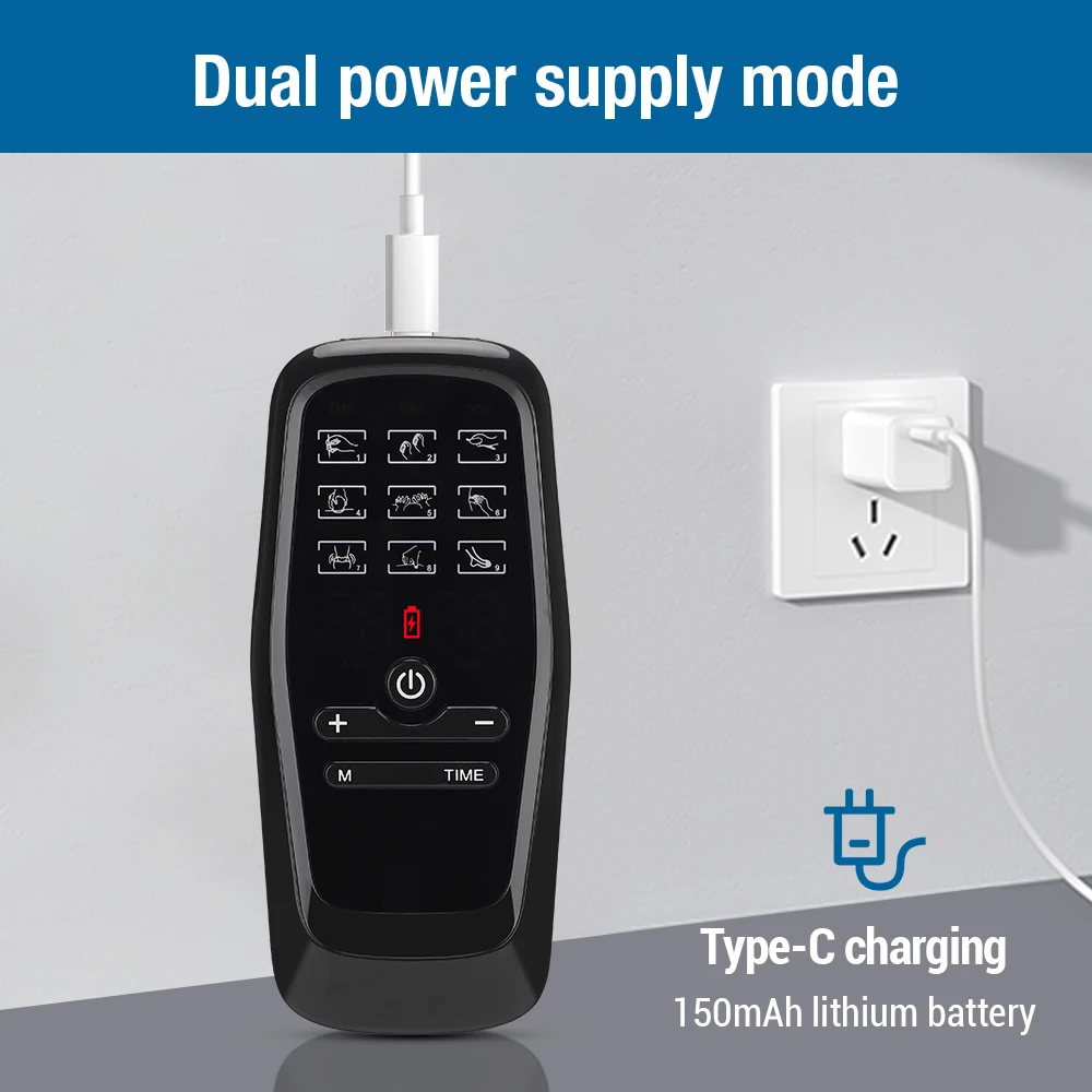 EMS-enhedens dele organiseret til brug