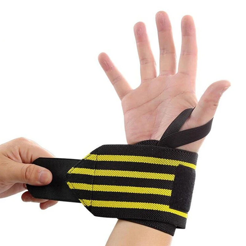 1pc Wristband Wrist Support Weight Lifting Gym Training Wrist Support Brace Straps