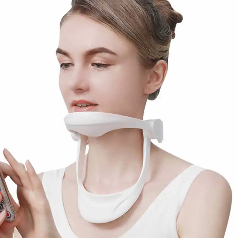 

Back Support Cervical Traction Device Support Discomfort Relief Posture Neck Correct Cervical Subluxation Support Neck Braces