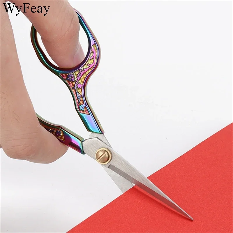 Professional Stainless Steel Sewing Scissors Vintage Fabric Cutter Embroidery Scissors Tailor Scissor Thread Scissor Yarn Shears sewing scissors tailor scissors sewing supplies craft scissors
