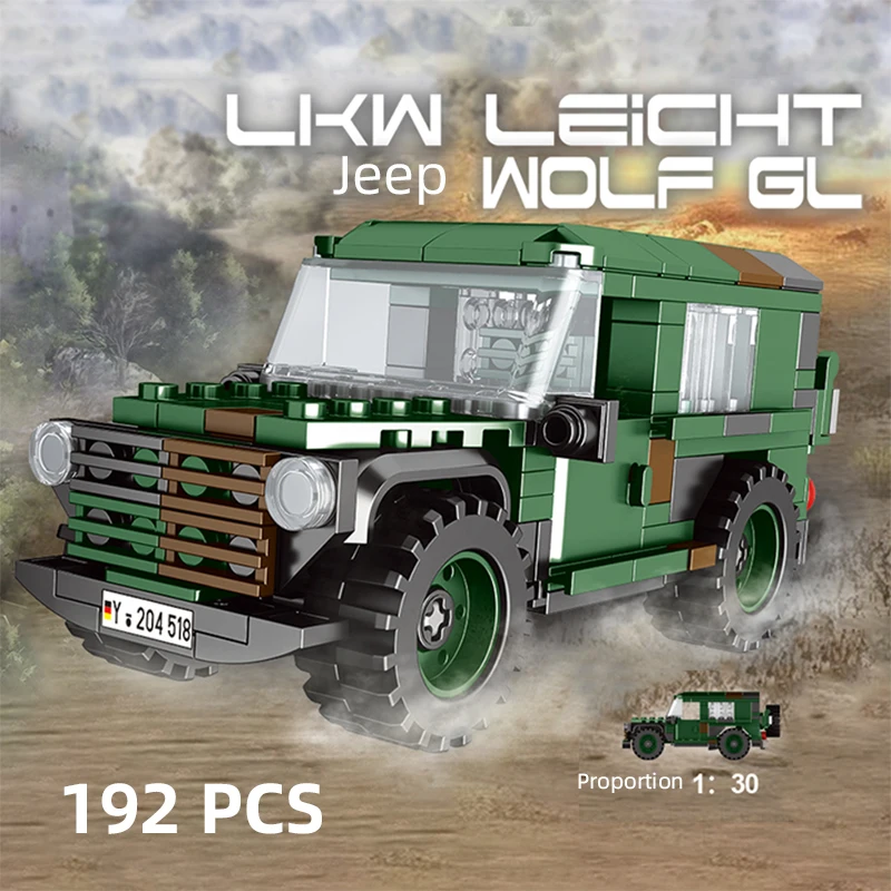 Building Blocks Wwii German Military Battlefield Cars Transporter Vehicle Small Bricks Collectiontoys For Children Regali Di Compleanno