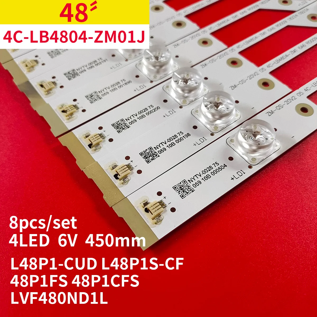 LED Backlight Strip for TCL 48