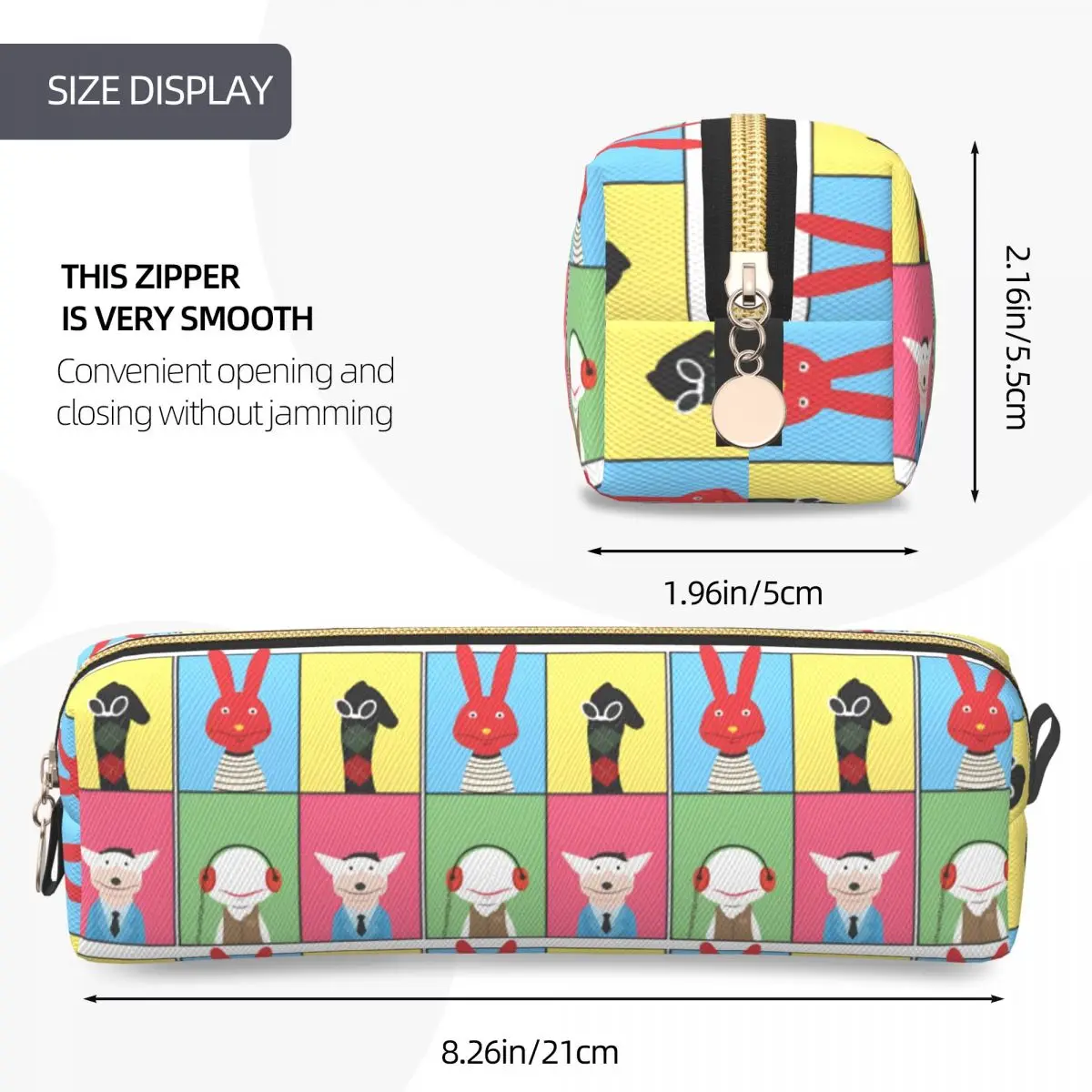 31분 칠레 코미디 TV 필통 31분 펜 가방 학생용 대용량 학교 용품 화장품 필통