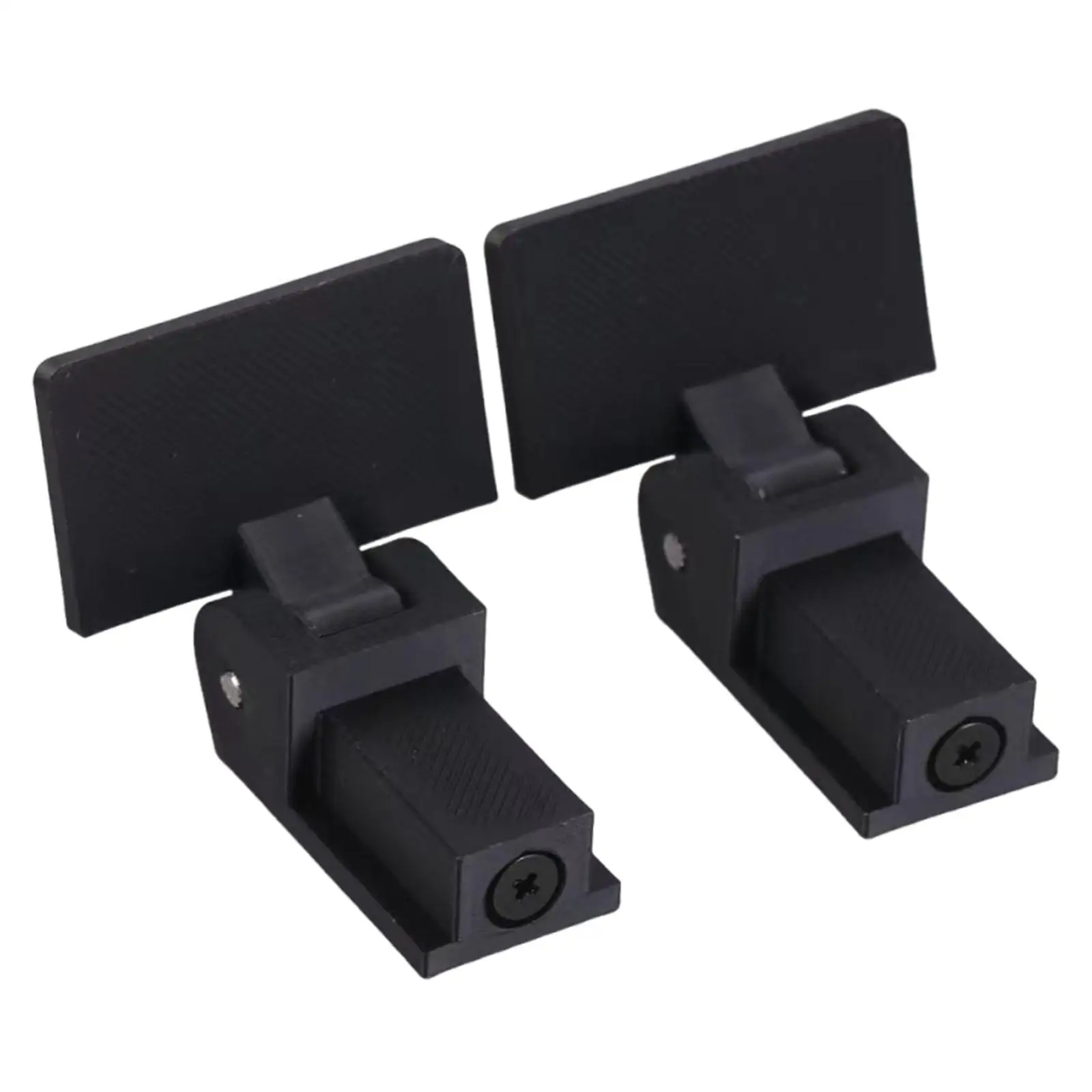 2Pcs 턴테이블 더스트 커버 힌지 용품 직접 교체 액세서리 LP60 비닐 레코드 플레이어 턴테이블 부품 블랙에 안전하게 사용 가능
