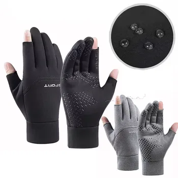 Winter Waterproof Anti-Slip Fishing Gloves 1
