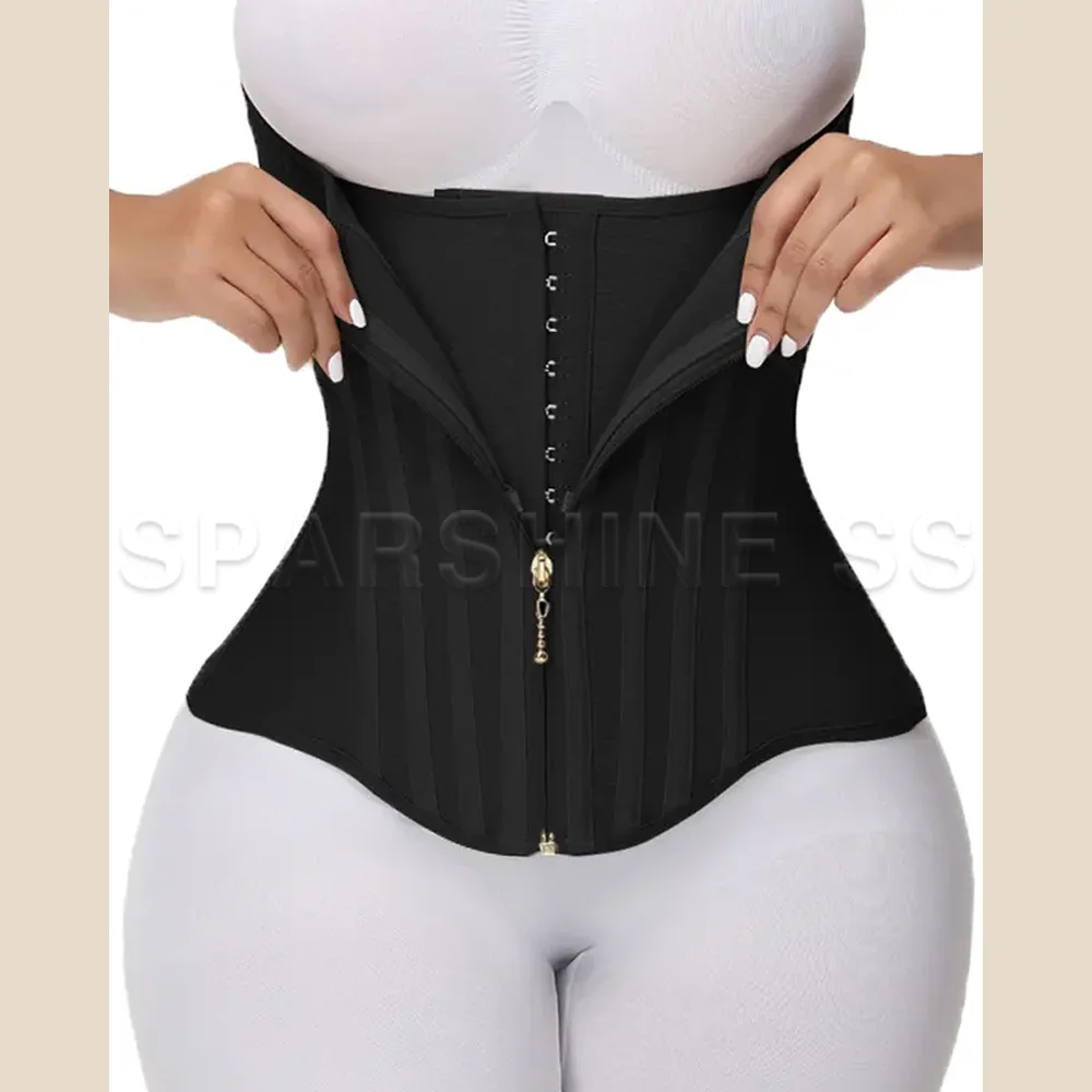 Women's Waist Trainer Corset High-Compression Bodysuit Seamless Slimming Shapewear for Waist Shaping Daily Waist Cincher Garment