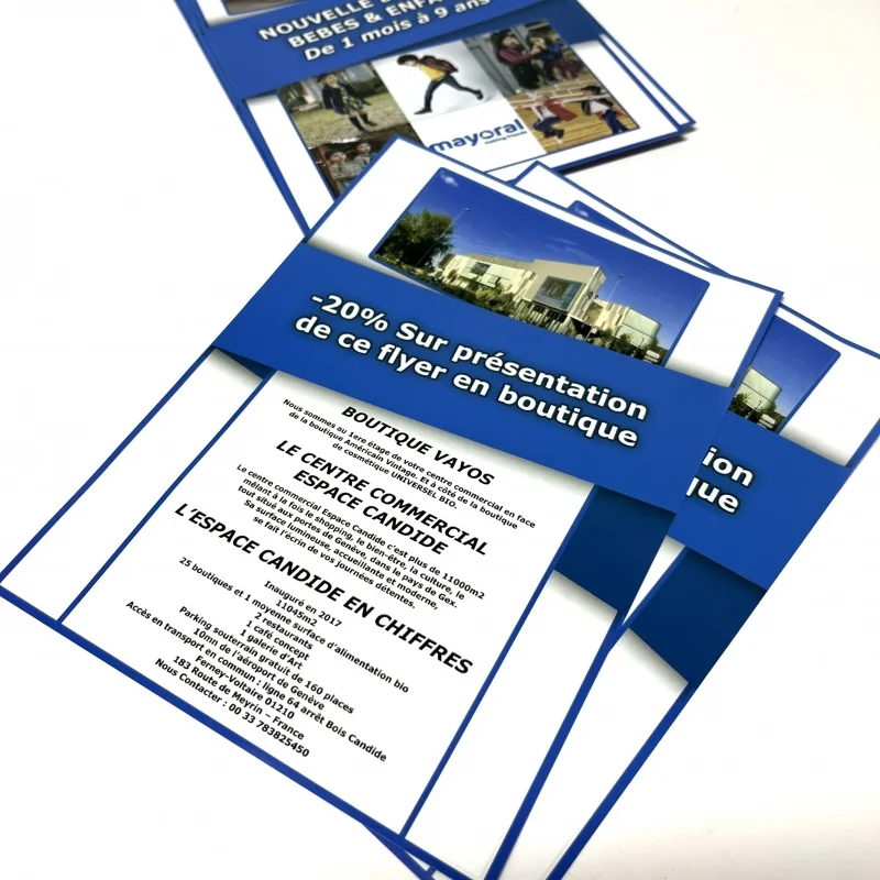 

custom Customized printing A6 A5 Size Advertising Colorful Tri Folded Leaflet Catalogue Print Booklet Brochure