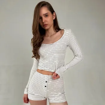 الصيف امرأة منامة مجموعة مثير المرأة بيجامة قصيرة فام ملابس المنزل مجموعة ملابس خاصة المرأة بيجامة السيدات منامة السراويل صالة النوم 4