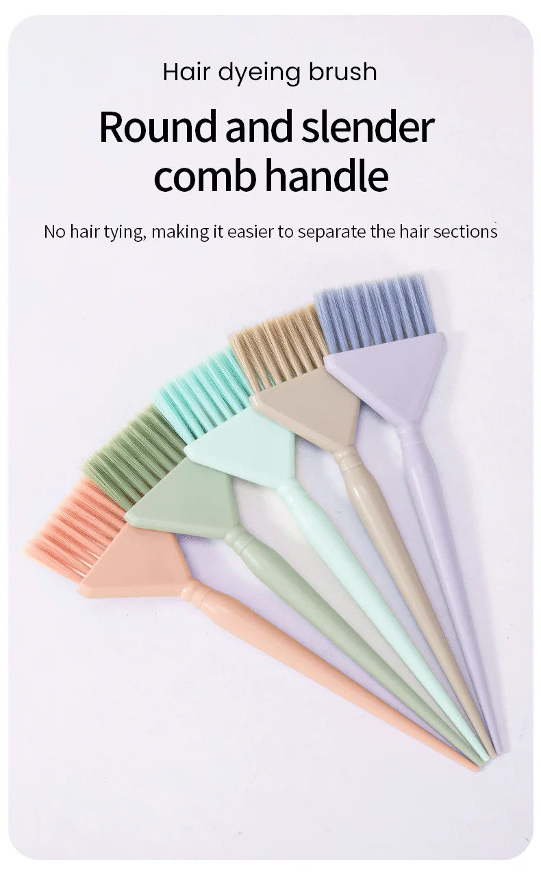WANMEI Klassischer Haarfarbbürste – Haarfärbemittel für Friseur, Farbapplikatorpinsel, unverzichtbare Werkzeuge für Familienfriseure – Detail 6