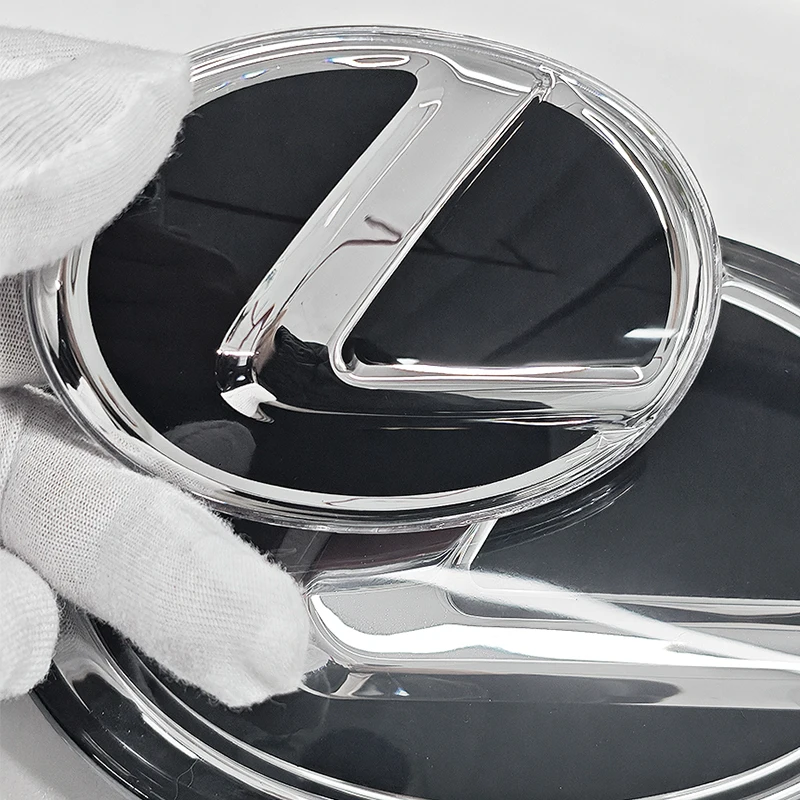 렉서스 GS GX IS LS LX NX RX RX270 Ct200h IS250 ES 220D IS300용 3D 프론트 그릴 엠블럼 리어 트렁크 배지 교체 스티커