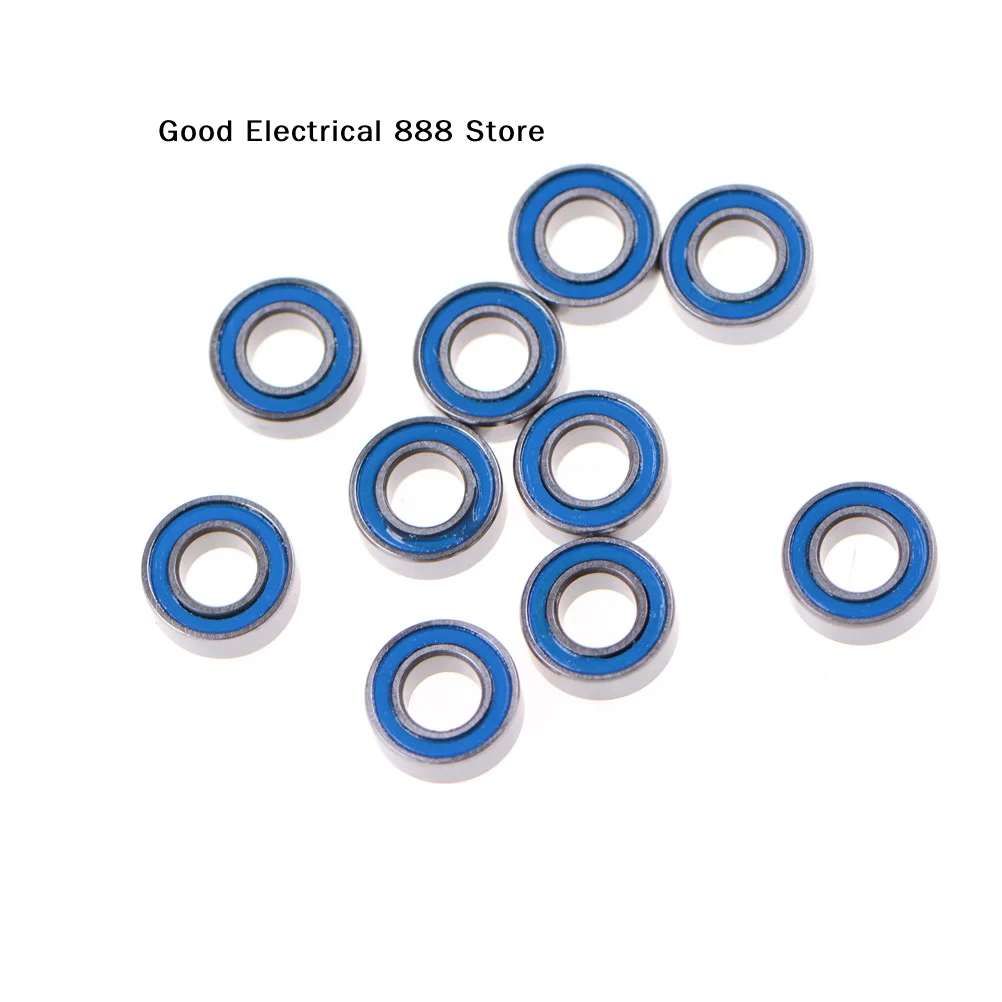 【GE】핫 세일 10pcs MR105-2RS 베어링 5x10x4mm 크롬 강철 고무 밀봉 고속 기계 장비 부품 드롭 배송