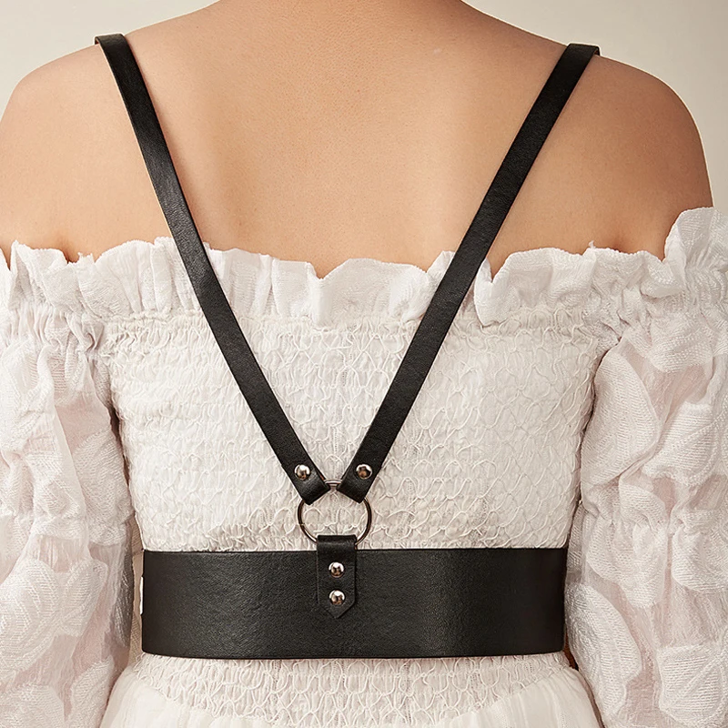 Fashion Leather Belts For Women Harness Body Bondage Suspenders