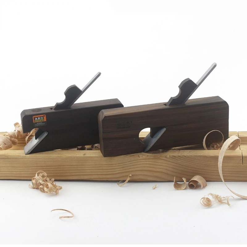 

Ручной Мини-Строгальный станок B50, стальное лезвие, ручной строгальный инструмент для столярных работ, деревообрабатывающий инструмент из черного дерева, однониточный плоский