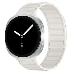 Seamless Magnetic Band Silicone Loop Strap - Watch8 40 - 44 - 46mm (Starlight)
