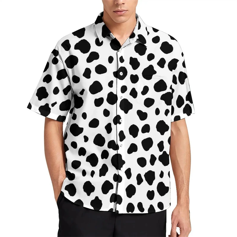 mens-dalmatian-3d-print-short-sleeve-button-shirt