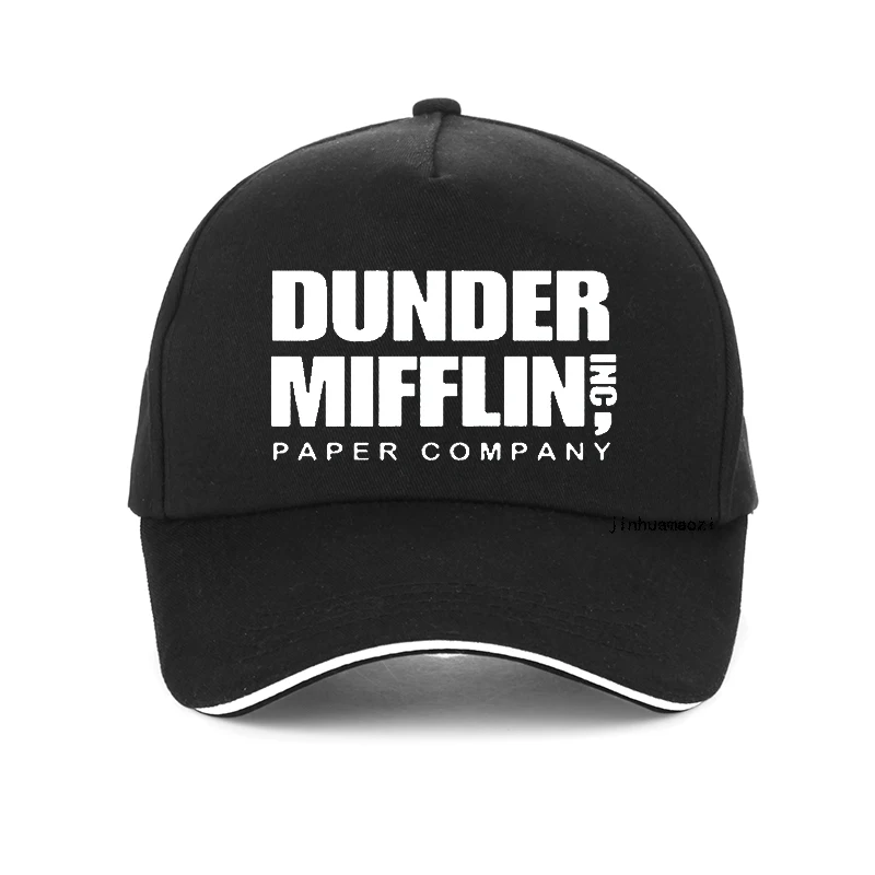 

Empresa cap Das Mulheres Dos Homens da moda O Escritório TV Show Da Dunder Mifflin Papel chapéu snapback bonés De Beisebol Ma