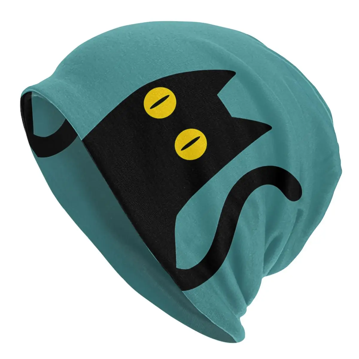 

Тонкие глаза, кошачьи искусственные головные уборы, Хэллоуин, Черные кошачьи черепа, женские мягкие головные уборы