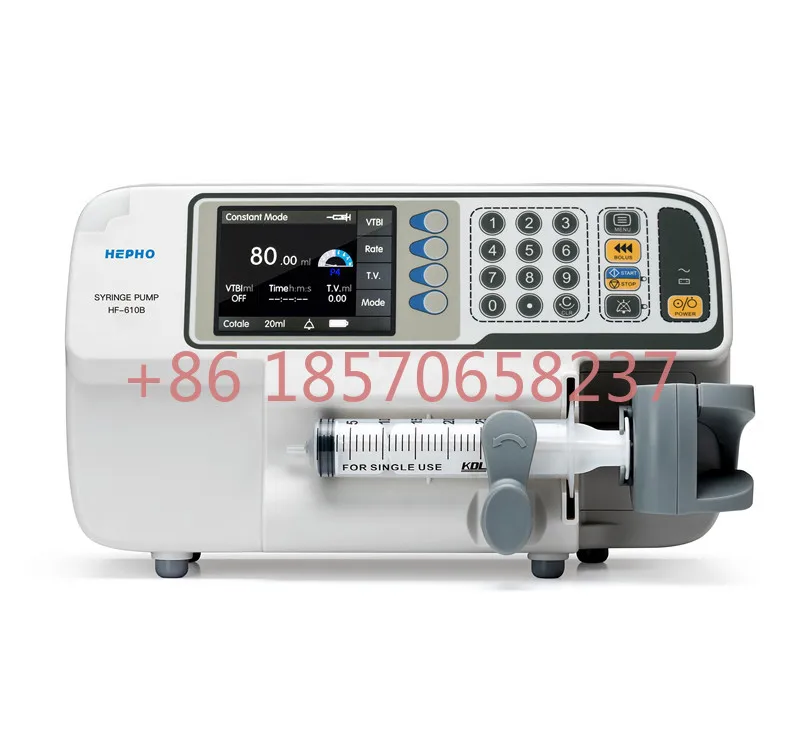 

high accurancy medical portable syringe pump