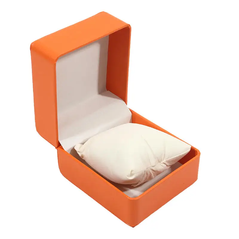 High Grade PU Leather Single Watch Gift Box with Pillow – Elegant Wristwatch Display Ca... - SKU LWGB2010 - UGI Packaging
