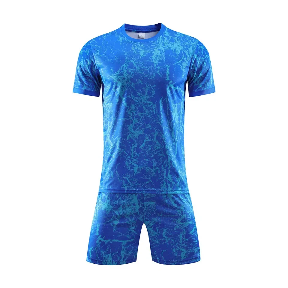 Camuflagem Soccer Jersey Suit para homens, alta qualidade, equipe profissional Club, Match Training, uniforme de futebol, roupas personalizadas