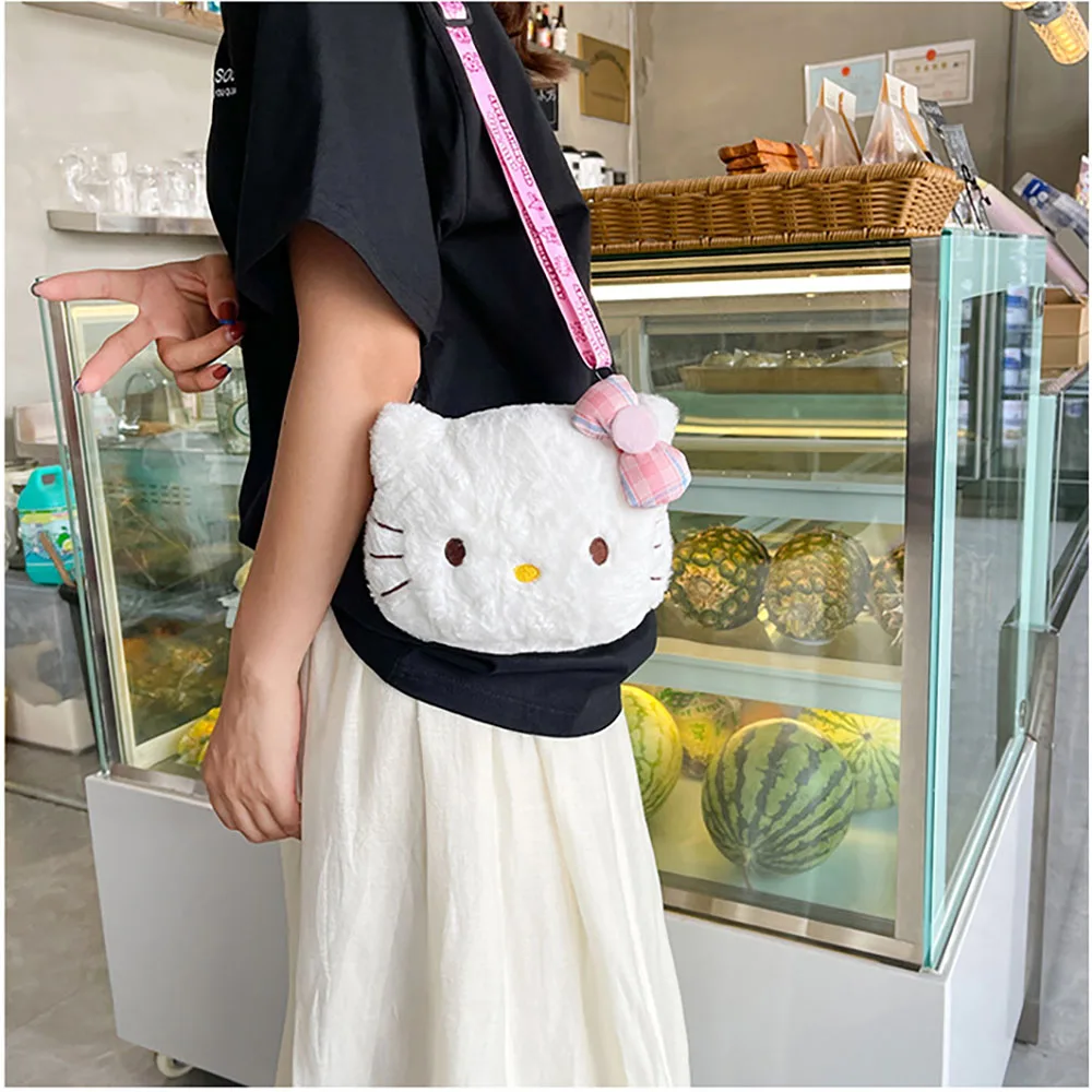 Hello Kitty Shoulder Bag Y2k Aesthetic Trendy Kawaii - Temu Italy